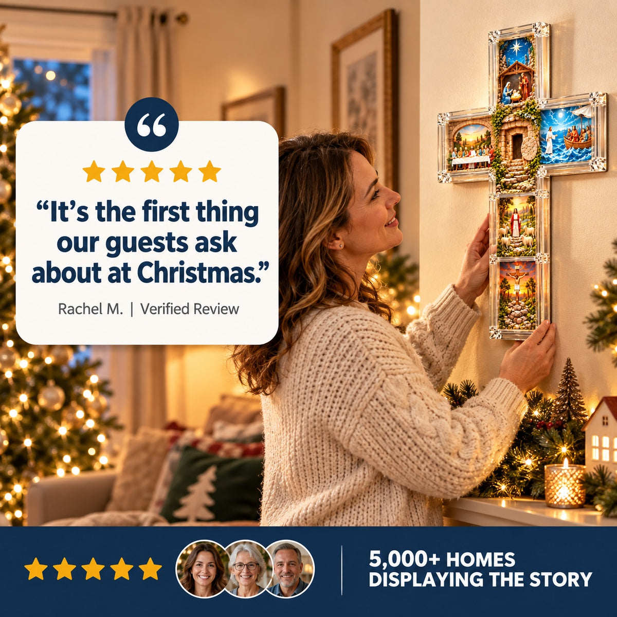 The Bethlehem Story Cross™