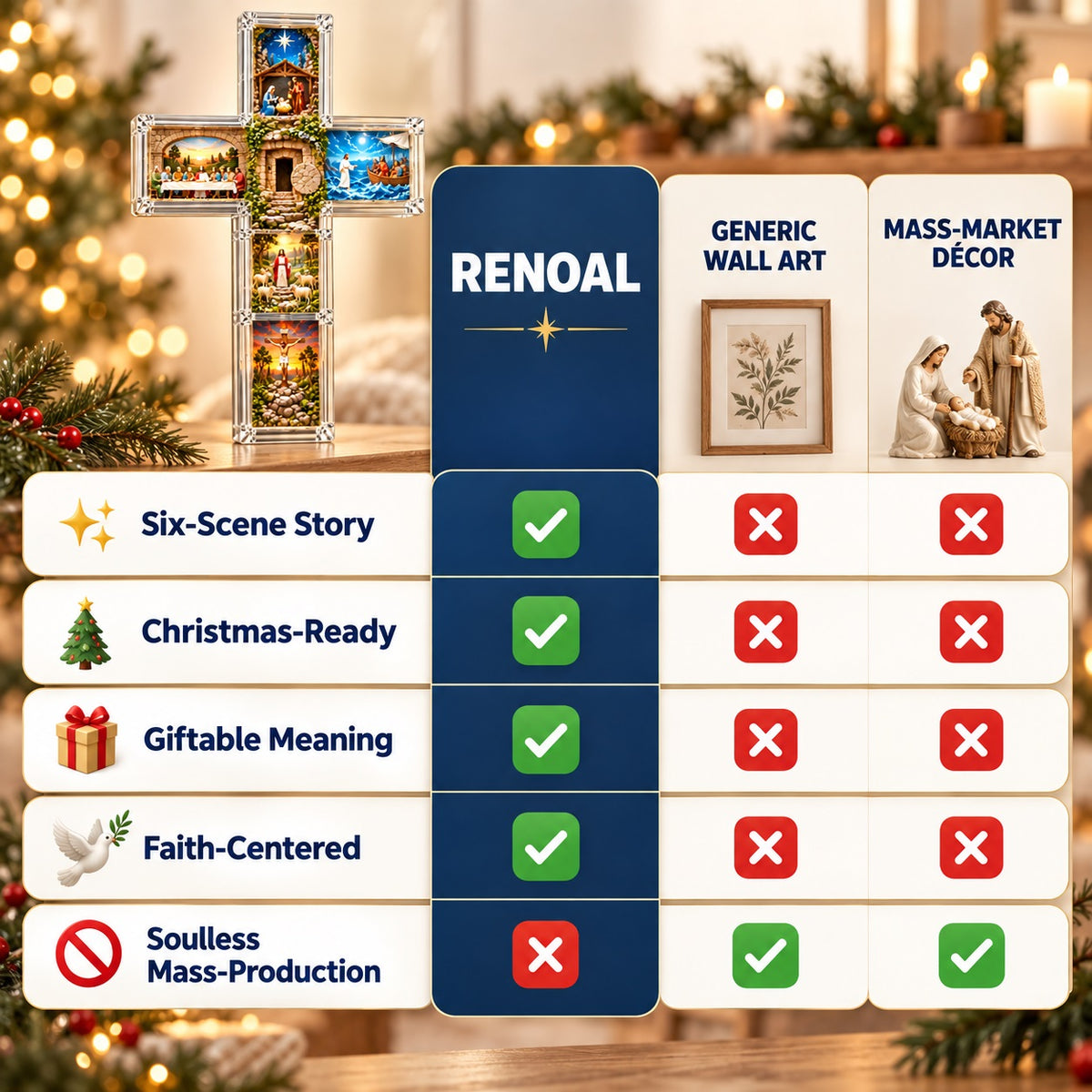 The Bethlehem Story Cross™